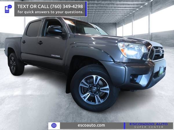 2015 Toyota Tacoma PreRunner Double Cab for $0 Build Credit,
