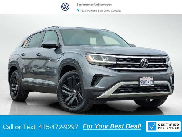 2022 Volkswagen Atlas Cross Sport 3.6L V6 SE w/Technology for