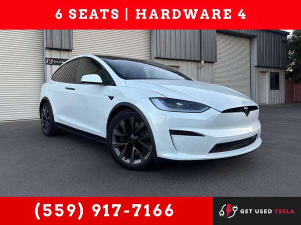 2023 Tesla Model X 6-Seats HW4 for $0 Build Credit,