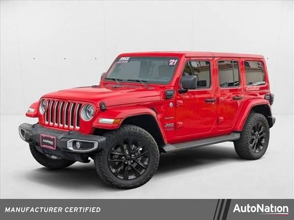 2021 Jeep Wrangler 4xe Unlimited Sahara SUV for $0 Build