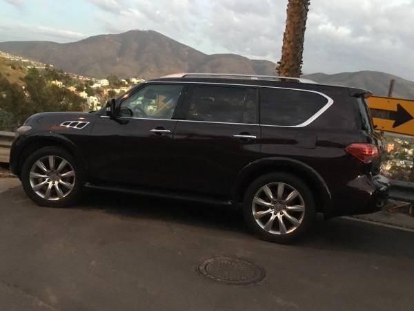 2014 Infiniti QX56 Loaded Trim with Low Miles for $0