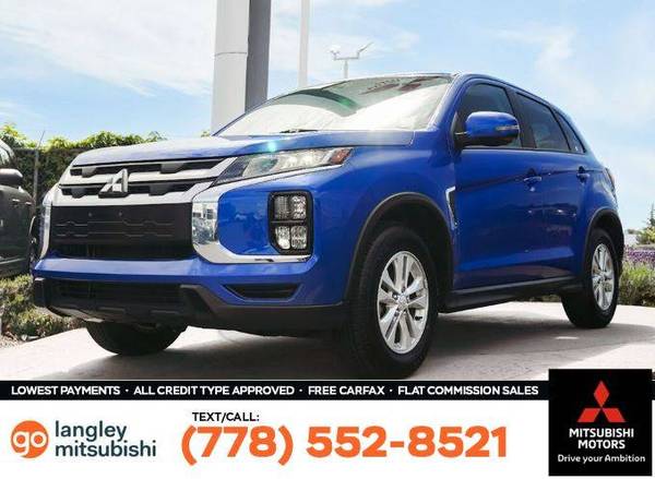 2023 Mitsubishi RVR ES FWD for $0 Build Credit, Poor