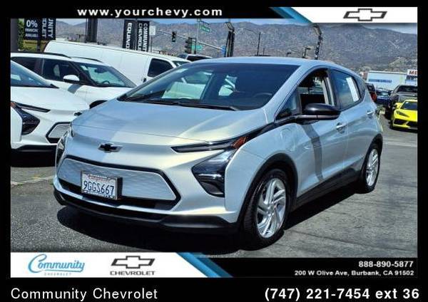 2023 Chevrolet Bolt EV 1LT for $0 Build Credit, Poor