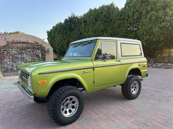 1973 Ford Bronco Ranger V8 302 Automatic for $0 Build