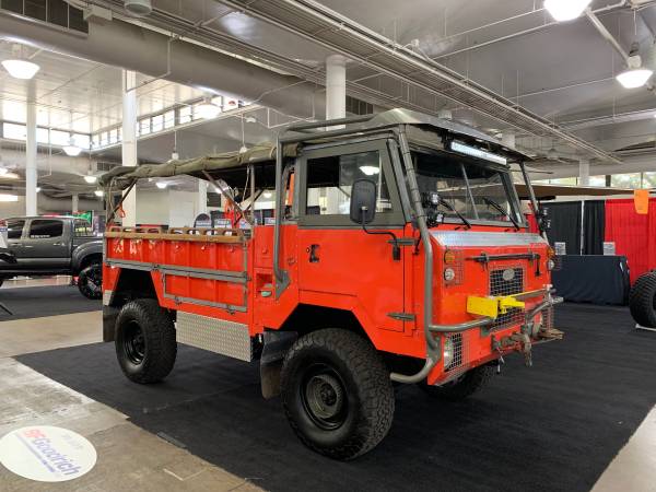 1976 Land Rover 101 Forward Control for $0 Build Credit,