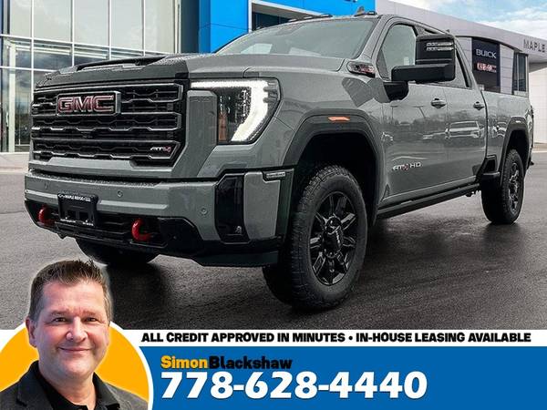 2025 GMC Sierra 3500HD AT4 4WD for $0 Build Credit,