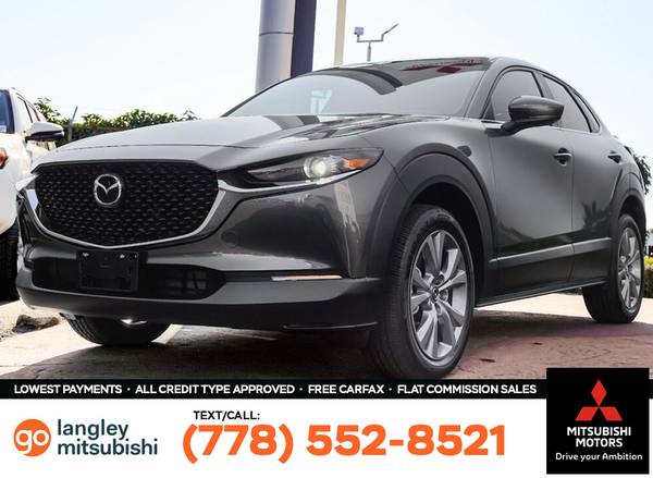 2025 Mazda CX-30 GS AWD for $0 Build Credit, Poor