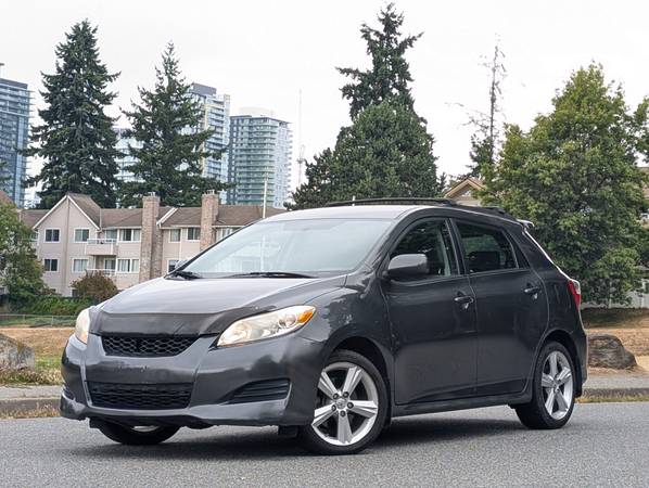 2009 Toyota Matrix XR Clean Title, BC Local, One Owner,