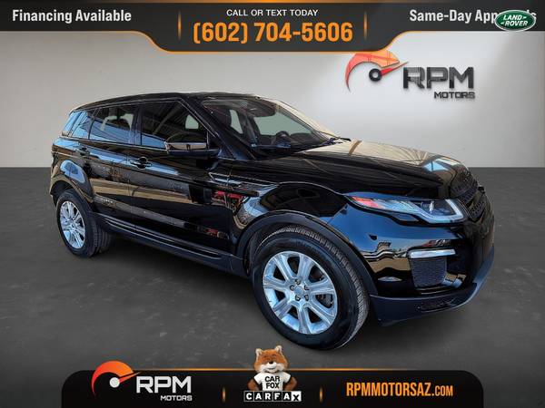 2018 Land Rover Range Rover Evoque SE Premium for $0
