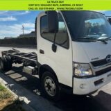 2017 HINO 195 ISUZU NRR 20FT CAB & CHASSIS DUMP