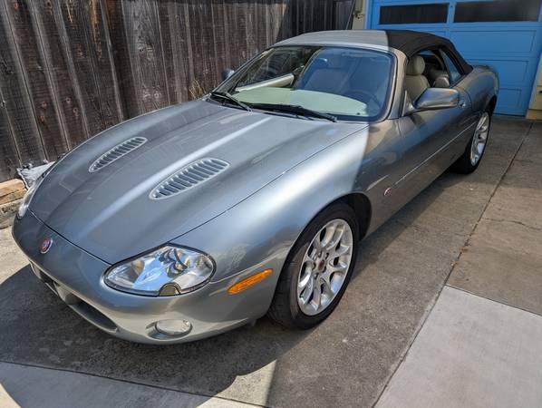 2002 Jaguar XKR Convertible for $0 Build Credit, Poor Credit,
