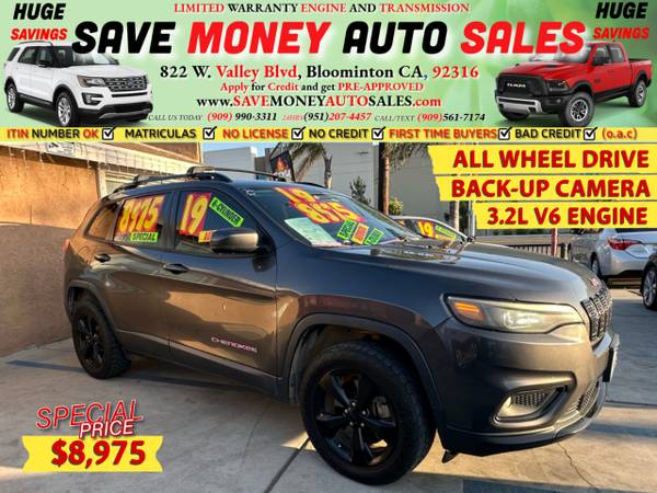 2019 Jeep Cherokee All Wheel Drive Trim for $0 Build