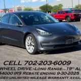 2018 Tesla Model 3 Long Range AWD - IRS $4000