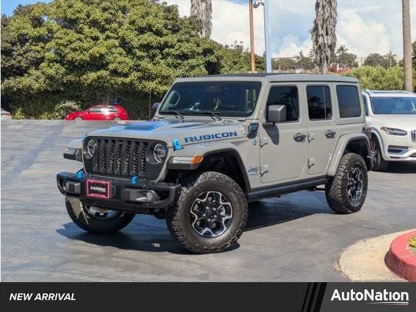 2021 Jeep Wrangler 4xe Unlimited Rubicon 4x4 Certified SUV for