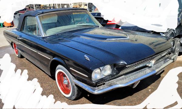 1966 Ford Thunderbird Convertible for $0 Build Credit, Poor Credit,