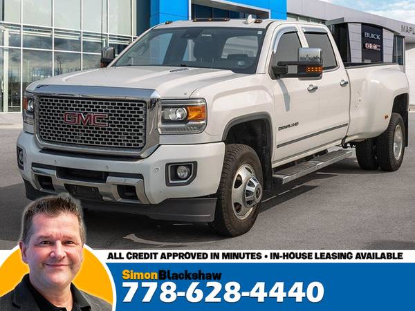 2016 GMC Sierra 3500HD Denali Dually for $0 Build Credit,