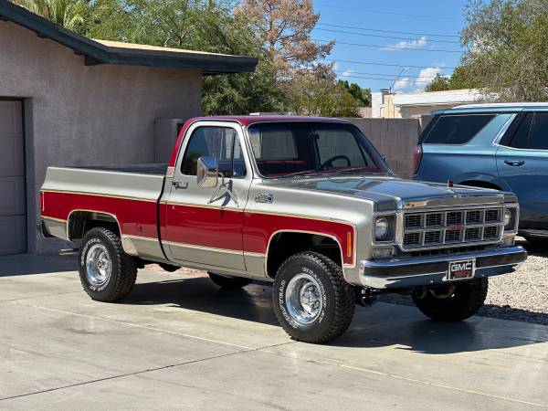1977 GMC Sierra Classic K15 4WD for $0 Build Credit,