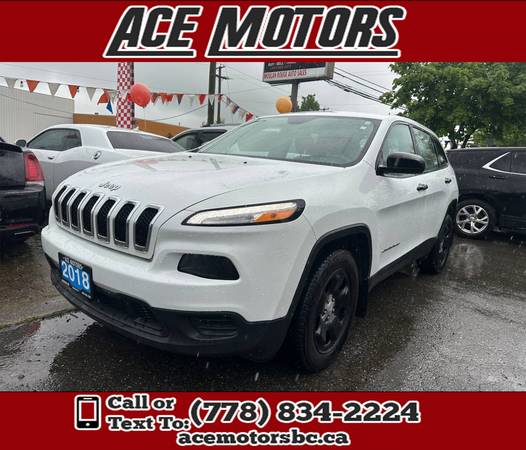 2018 Jeep Cherokee Sport for $0 Build Credit, Poor Credit,