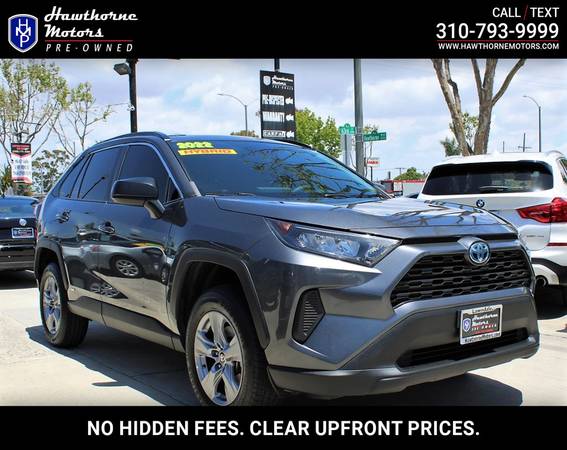 2022 Toyota RAV4 Hybrid LE AWD for $0 Build Credit,