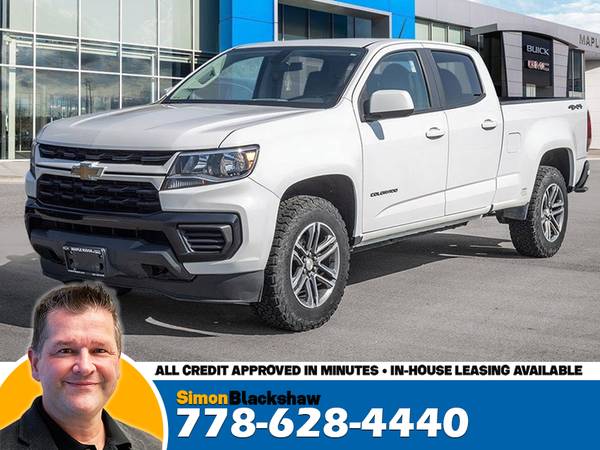 2021 Chevrolet Colorado 4WD Work Truck Long Box for $0