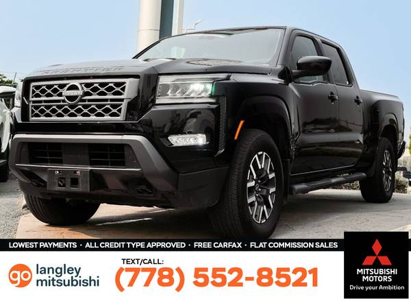 2022 Nissan Frontier SV for $0 Build Credit, Poor Credit,