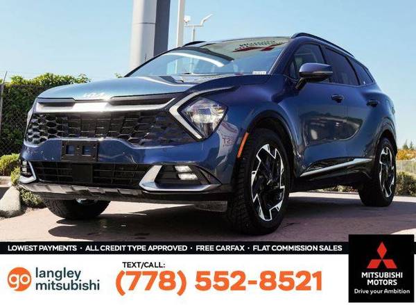2023 Kia Sportage EX AWD for $0 Build Credit, Poor