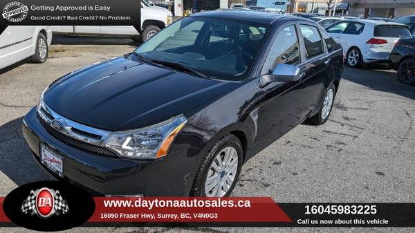 2008 Ford Focus SES Sedan for $0 Build Credit, Poor