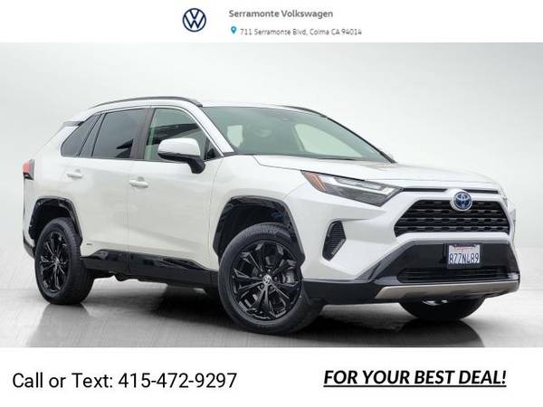 2022 Toyota RAV4 Hybrid SE for $0 Build Credit, Poor