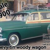 1950 Chevy Tin Woody Wagon for $0 Build Credit, Poor