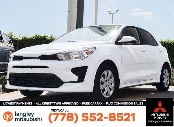 2022 Kia Rio 5-Door LX+ for $0 Build Credit, Poor