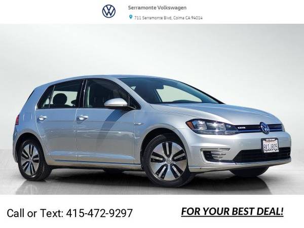 2019 VW eGolf SE Hatchback for $0 Build Credit, Poor