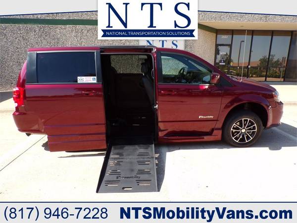 2019 Dodge Grand Caravan GT Wheelchair Mobility Van for $0