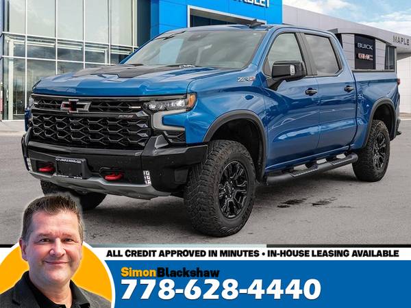 2022 Chevrolet Silverado 1500 ZR2: Low KMS, Clean Carfax for