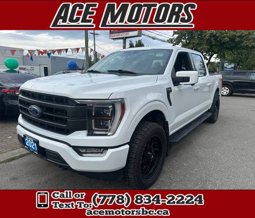 2021 Ford F-150 Lariat SuperCrew 4WD for $0 Build Credit,