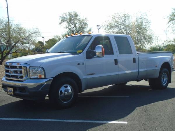 2003 Ford F350 XLT Crew Cab Work Truck for $0