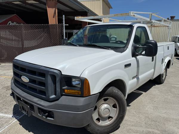 2007 Ford F-250 6.0L Diesel Utility Bed Truck for $0