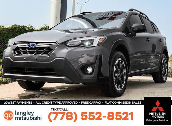 2021 Subaru Crosstrek Sport CVT for $0 Build Credit, Poor