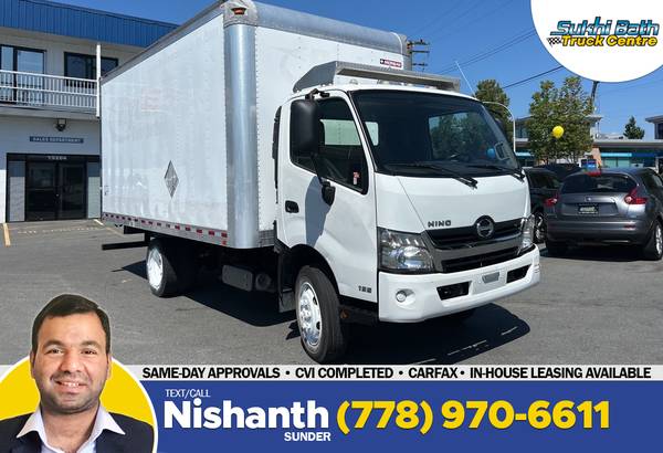 2018 Hino 195 16' Dry Box Trim for $0 Build