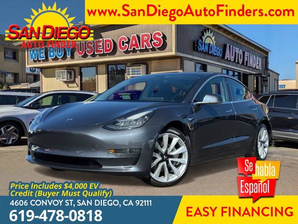 2018 Tesla Model 3 Long Range for $0 Build Credit,