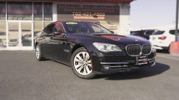 2015 BMW 7 Series 740Li Sedan for $0 Build Credit,