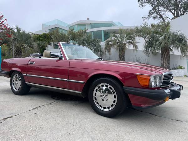 1989 Mercedes-Benz 560 SL for $0 Build Credit, Poor Credit,