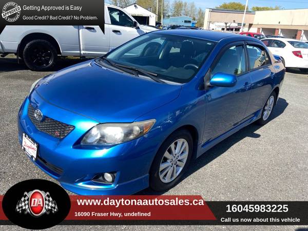 2010 Toyota Corolla Sedan Automatic S for $0 Build Credit,