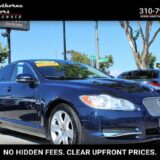 2010 Jaguar XF Luxury 4dr Sedan Indigo Blue for $0