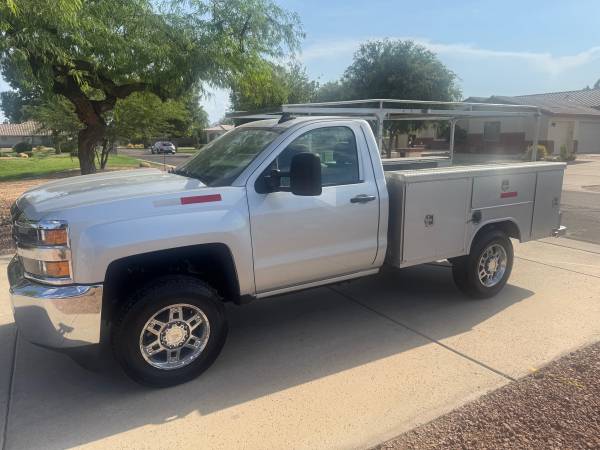 2017 Chevy Silverado 2500 HD Utility Service Truck for $0