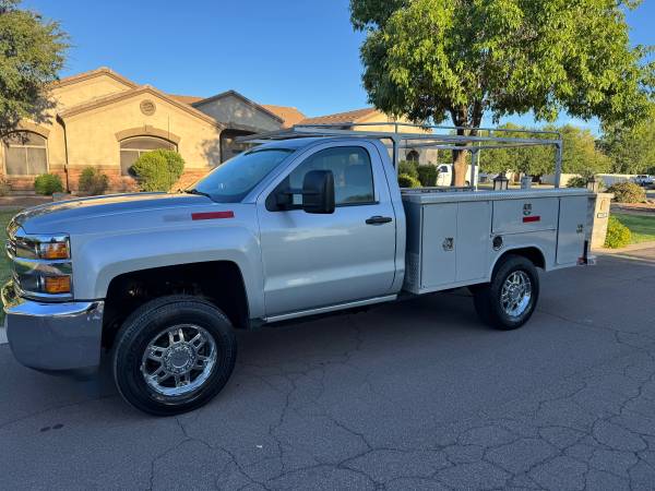 2016 Chevy Silverado 2500 HD Utility Service Truck for $0