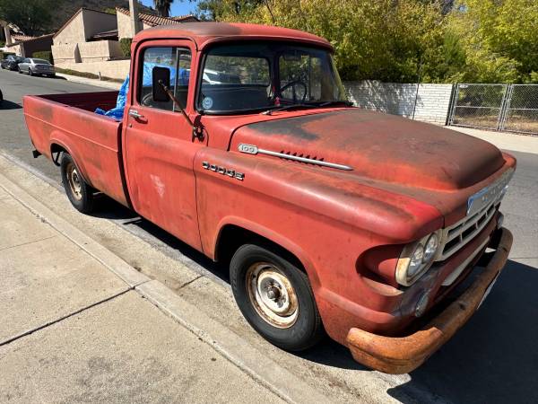 1959 Dodge D100 CA Truck - Solid with Great Patina