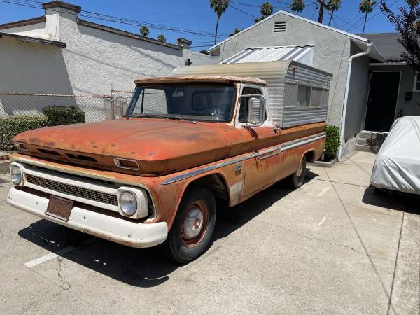 1966 Chevy C10 Long Bed for $0 Build Credit, Poor