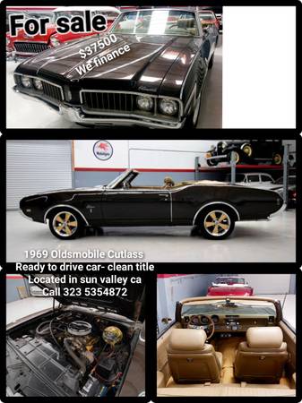 1969 Oldsmobile Cutlass Convertible for $0 Build Credit, Poor Credit,