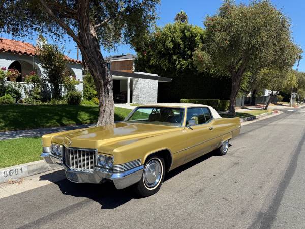 1970 Cadillac Coupe DeVille 1 Owner for $0 Build Credit,