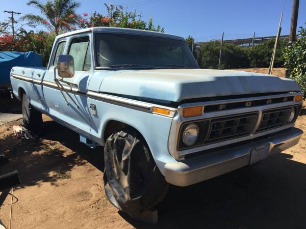 1976 Ford F350 SuperCab Pickup Manual - 35K Original Miles
